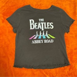 BEATLES lettuce edge band tee S